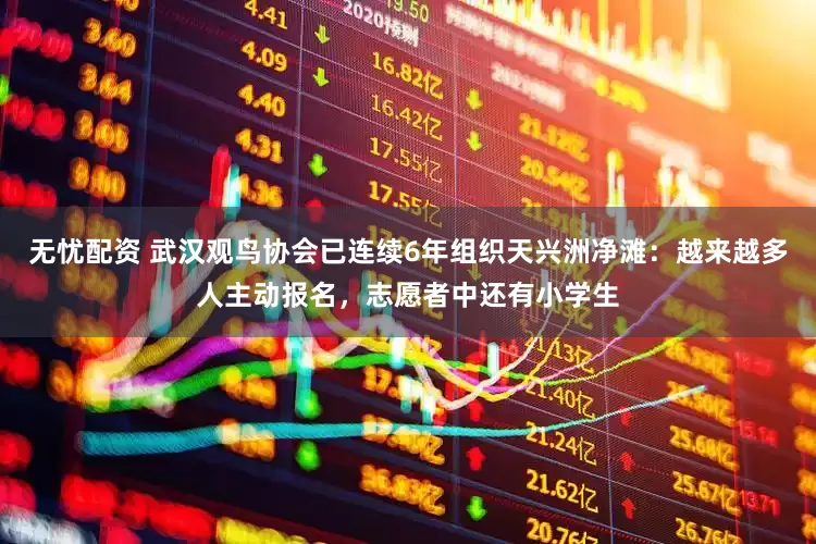 无忧配资 武汉观鸟协会已连续6年组织天兴洲净滩：越来越多人主动报名，志愿者中还有小学生